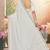 White sequin embroidered work georgette designer saree sari