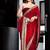 Red Color Embroidered Work Border With Sequins Work Velvet Saree 