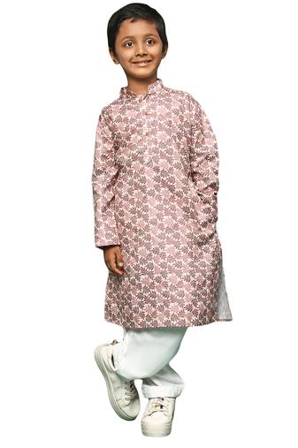 Rustcotton kurta set for boys blend tradition and style for diwali navratri ganesh chaturthi