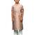 Deep beige silk sequinned kurta set stylish festive and special occasion outfit for boys
