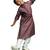 Rich wine silk boys kurta set ideal for festive look during diwali navratri ganesh chaturthi