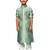 Regal green boys kurta set with jaquard makes diwali navratri ganesh chaturthi shine bright