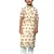 red cotton printed kurta pajama for kids