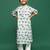 Sky blue kurta set offers fresh and timeless style for diwali navratri ganesh chaturthi