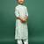 Cotton green printed kurta set for boys blends heritage and modern style for festivals