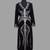 Black color luxurious Handmade Moroccan Kaftan with hijjab