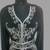 Black color luxurious Handmade Moroccan Kaftan with hijjab