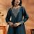 Rama mustard vichitra silk embroidered salwar suit