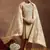 Cream chanderi silk embroidered salwar suit