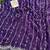 Purple Color Soft Shiny Pixel Crushed Space Silk blend Saree