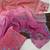 Pink Color Party Wear Two Tone Crunchy Silk Saree