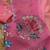 Pink Color Party Wear Two Tone Crunchy Silk Saree