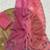 Pink Color Party Wear Two Tone Crunchy Silk Saree