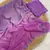 Lavender Color Party Wear Two Tone Crunchy Silk Saree