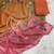 Orange Color Party Wear Two Tone Crunchy Silk Saree