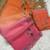 Orange Color Party Wear Two Tone Crunchy Silk Saree