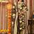 Brown women embroidered floral printed aline kurta pant with dupatta set