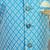 Boys sky blue & white cotton silk diamond pattern kurta & dhoti set with waistcoat