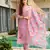 Women's  Embroidery work Viscose Gadhwal Straight Kurta Pant and Dupatta Set