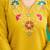 Women's Gorgeous Embroidery work Viscose Gadhwal Fabric Straight Kurta, Pant and Dupatta Set