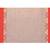grey cotton blend handloom saree with red temple border