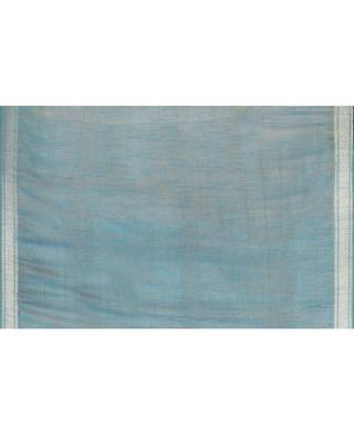 handloom rani blend silk saree with zari border 5