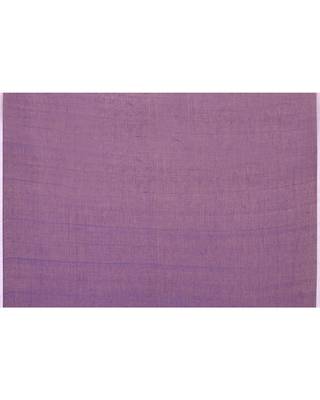 soft mul cotton blue jamdani saree with net tassels 5