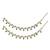 Traditional gold plated adjustable kundan pearl payal anklets jewellery for women & girls (a063g)