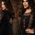 Black Georgette Resham Embroidered straight Suit