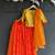 Multicolor printed cotton lehenga