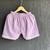 Purple embroidered cotton co ord set