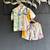 White printed cotton co ord set