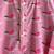 Pink printed cotton silk kurta set