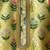 Yellow printed cotton silk kurta set