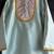 Blue embroidered cotton silk kurta set
