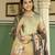 Green color beautiful gucci silk fabric readymade stylish ethnic suits for girls