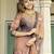Peach color beautiful gucci silk fabric readymade stylish ethnic suits for girls