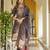 Coffee color beautiful gucci silk fabric readymade stylish ethnic suits for girls