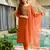 Rust color smart and festive readymade rayon fabic kurta set