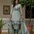 Sky blue color jacquard silk fabric graceful festive special kurta set