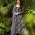 Grey color beautiful ethnic partywear girlie ceremonial attire