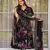 Black color beautiful ethnic partywear girlie ceremonial attire