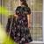 Black color beautiful ethnic partywear girlie ceremonial attire