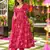 Pink color beautiful ethnic partywear girlie ceremonial attire
