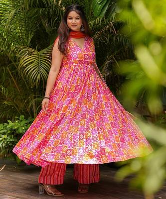 Multy color beautiful partywear ceremonial attire 1