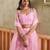 Heavy And Ethnic Pink Color Bridesmaid Lehenga Choli For Ceremonial Presence