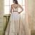 Heavy And Ethnic Off White Color Bridesmaid Lehenga Choli For Ceremonial Presence