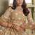Heavy And Ethnic Beige Color Bridesmaid Lehenga Choli For Ceremonial Presence