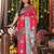 Pink color blended silk fabric woven jari designer saree