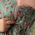 Olive green aaysa floral printed pure cotton flared maternity maxi dress